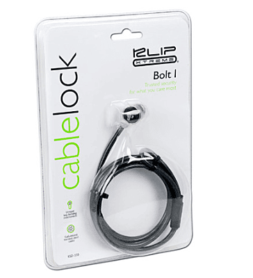 Cable Lock de Seguridad Klip Xtreme Bolt 1 Cable Lock de Seguridad Klip Xtreme Bolt 1