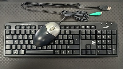 Kit Teclado (USB) + Mouse (PS2)