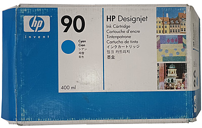 Tinta HP 90 Cyan