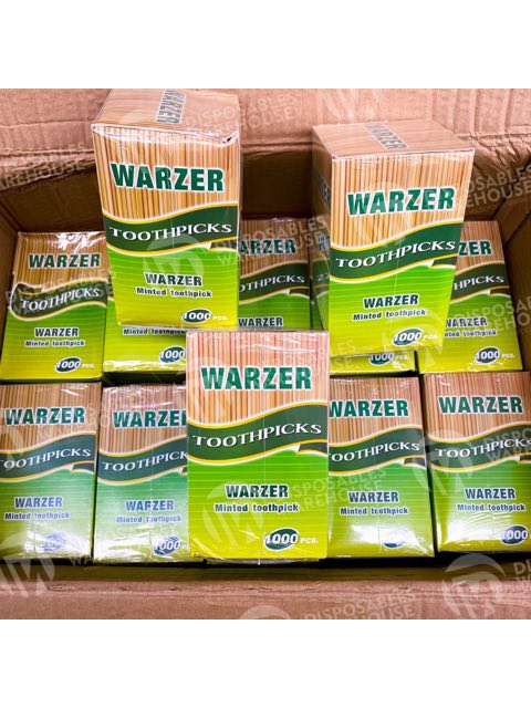 PAPER WRAPPED TOOTHPICKS IN BOX
