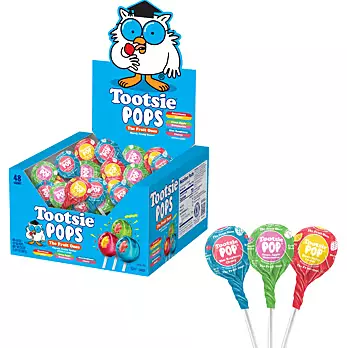 Tootsie Pops Fruit 48ct