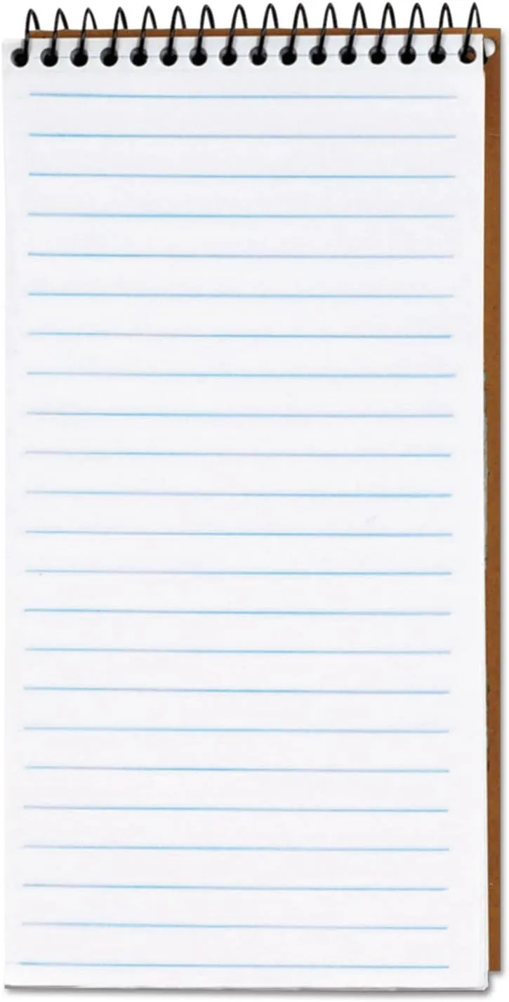 TOPS Second Nature Reporter's Notebook, 4" x 8", Gregg Rule, 70 Sheets (74130)