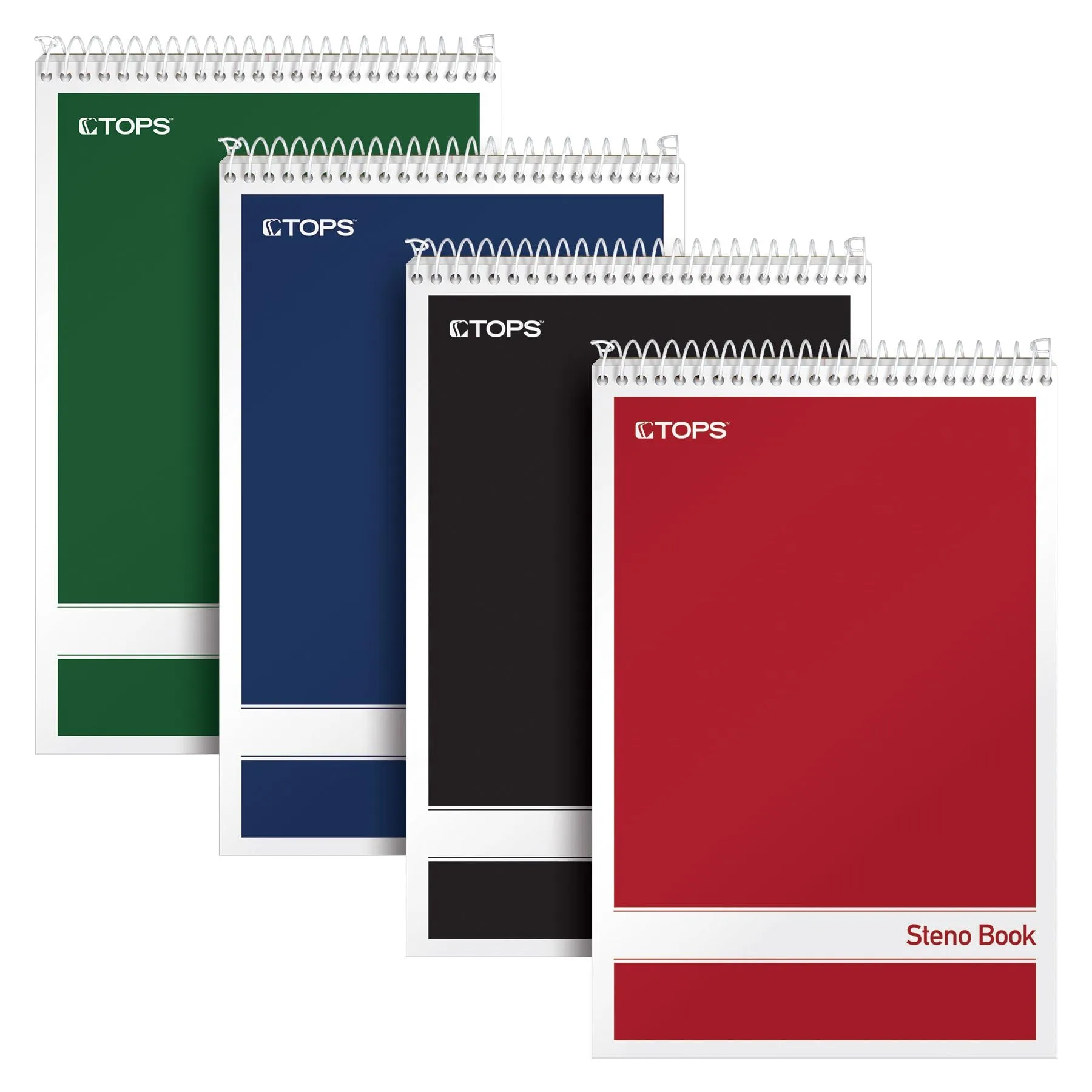 TOPS Steno Books, 6 x 9 in, Gregg Rule, 80 Sheets