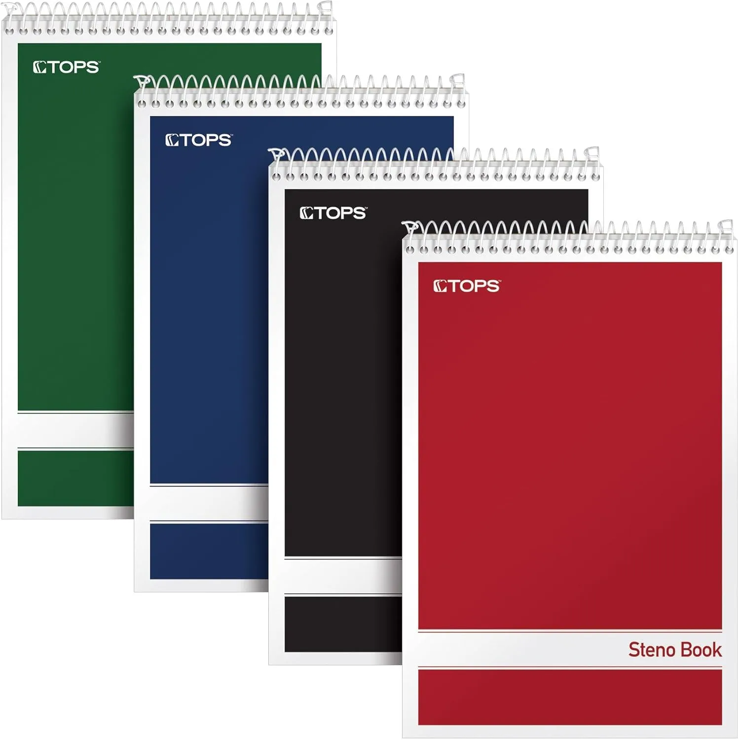 TOPS Steno Books, 6 x 9 in, Gregg Rule, 80 Sheets