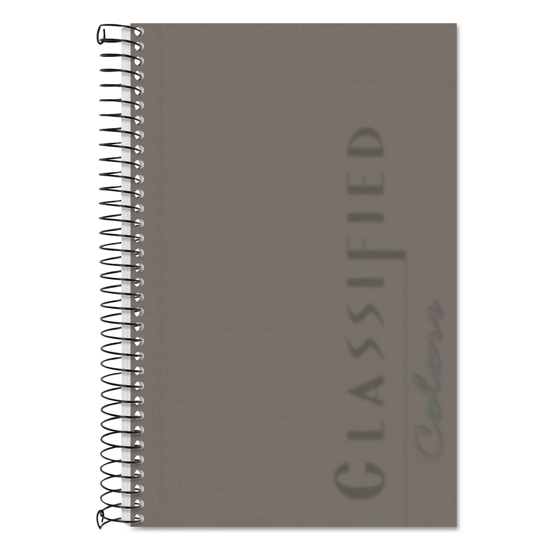 TOPS Classified Business Notebook, 5.5 x 8.5 in, College Rule, 100 Sheets