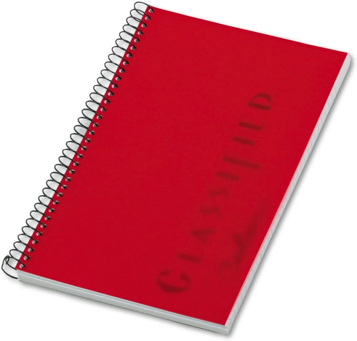 TOPS Classified Business Notebook, 5.5 x 8.5 in, College Rule, 100 Sheets