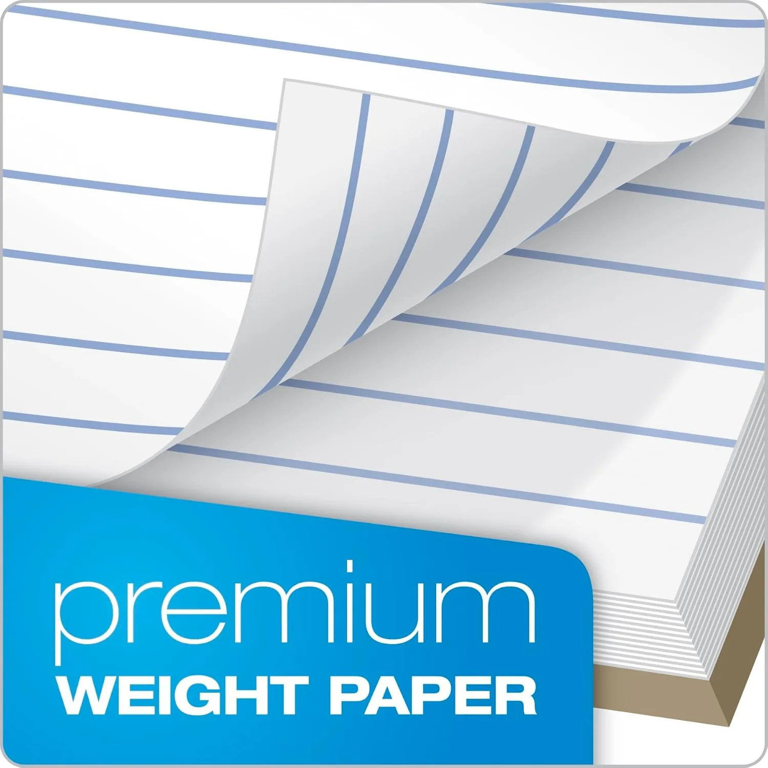 TOPS Classified Business Notebook, 5.5 x 8.5 in, College Rule, 100 Sheets