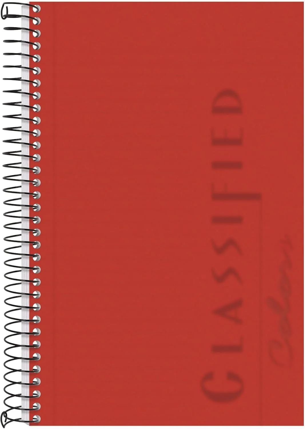 TOPS Classified Business Notebook, 5.5 x 8.5 in, College Rule, 100 Sheets