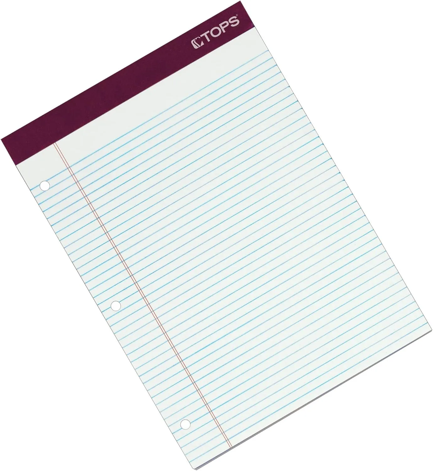 TOPS Docket Gold Writing Pads, 8-1/2 x 11-3/4, Narrow Rule, 100 Sheets, 2 Pack (99706)