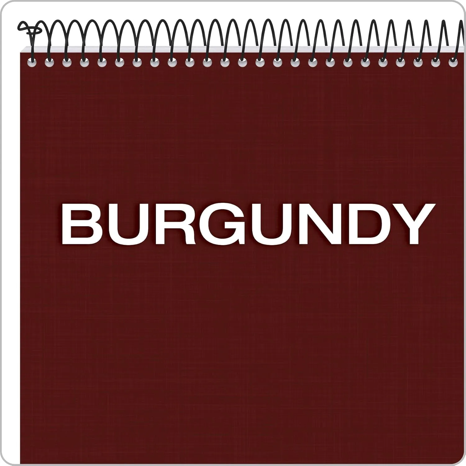 Tops Docket Gold Project Planner, 8-1/2" x 11-3/4", Top-Wire Bound, Project Rule, Burgundy Cover, 70 Sheets (63753)