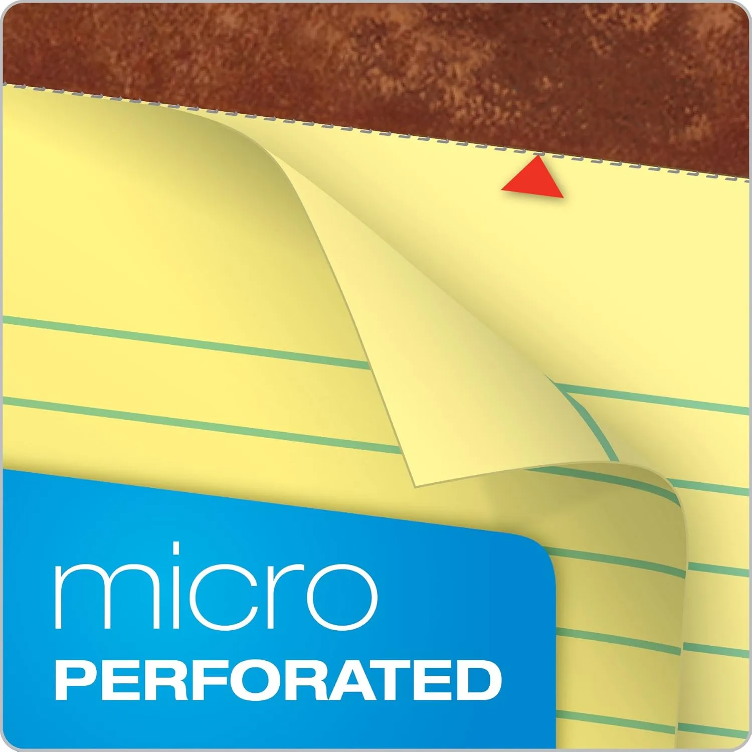 TOPS Legal Pads 8.5 x 11.75, 12 Pack, Wide Ruled Canary, 50 Sheets (7532)