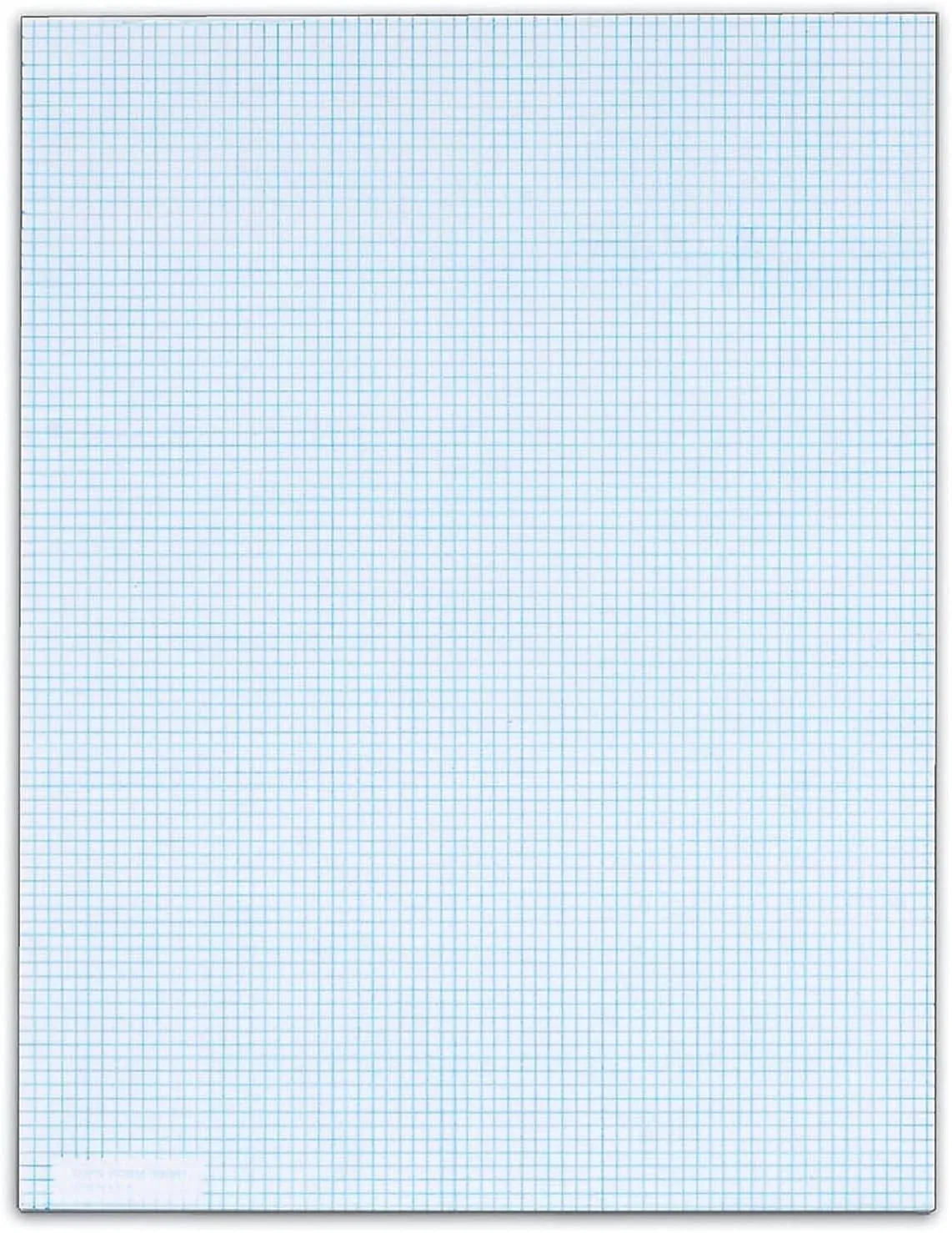 TOPS Quadrille Pads - 8.5 x 11 - 8 sq/in - 50 Sheets
