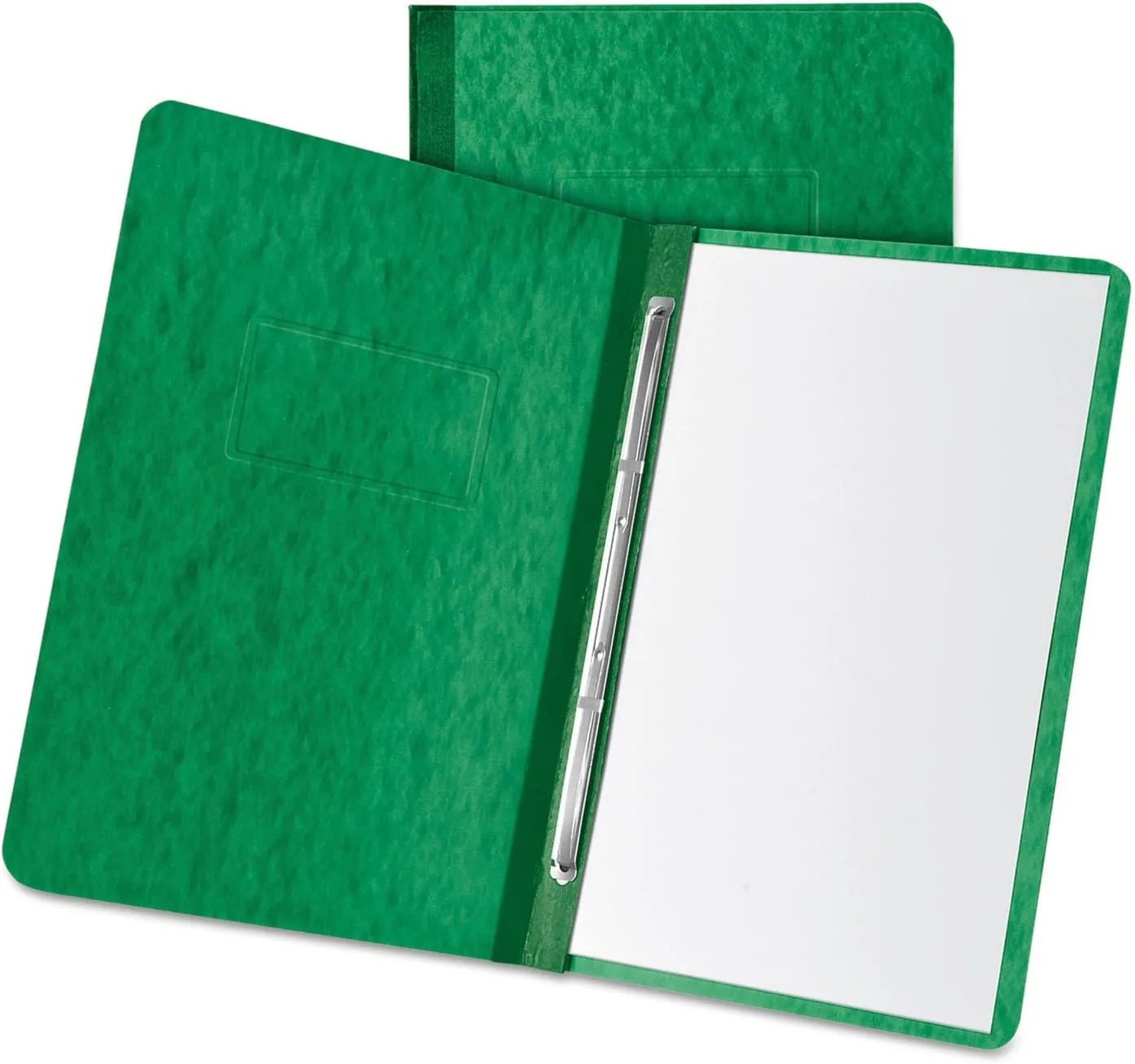 TOPS Letter Recycled Pressboard Report Cover, 3in Capacity, Dark Green