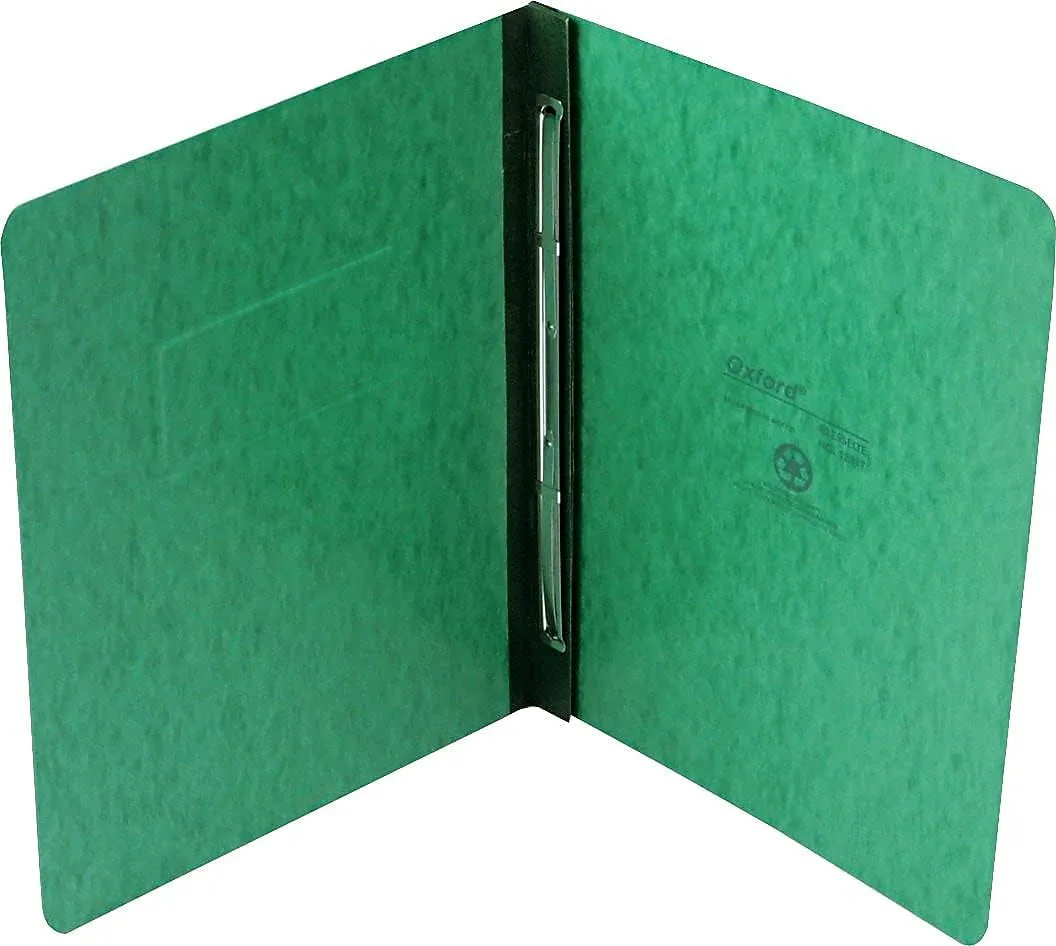 TOPS Letter Recycled Pressboard Report Cover, 3in Capacity, Dark Green