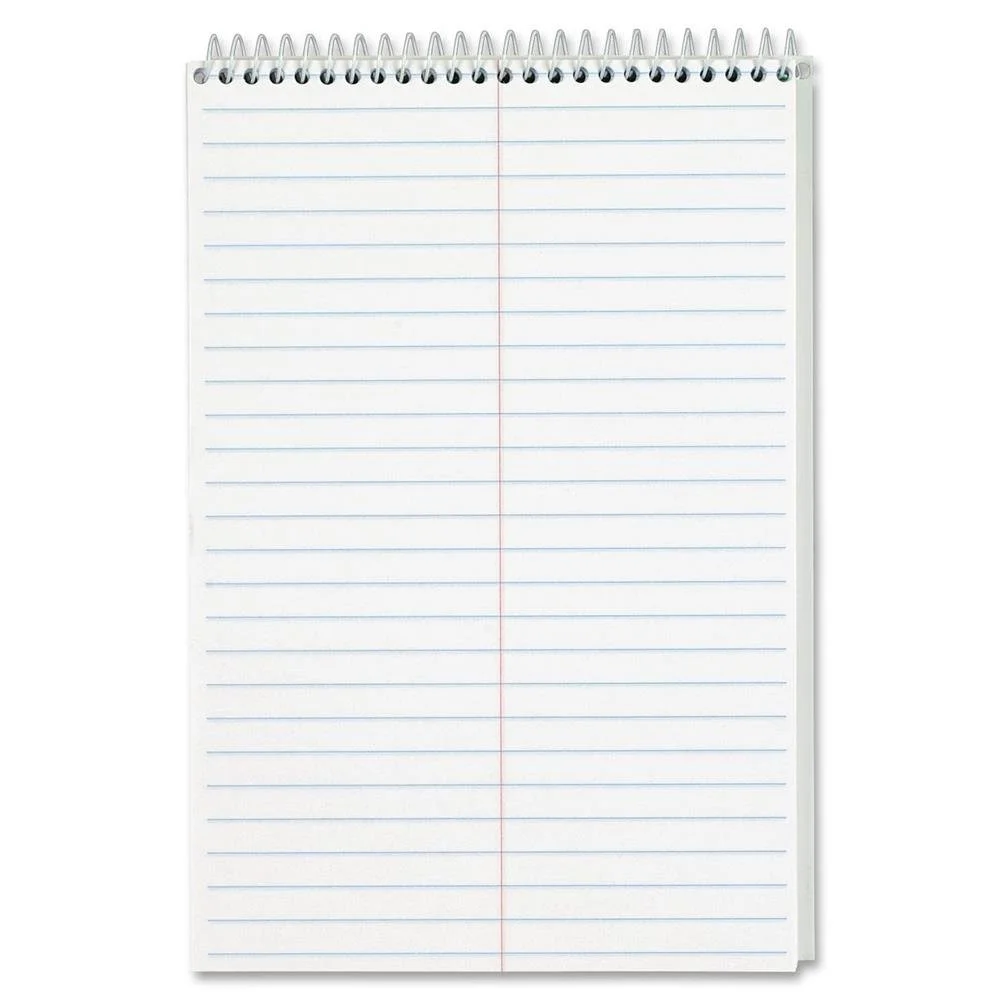 TOPS Steno Books, 6in x 9in, Gregg Ruled, 80 Sheets, Pack Of 12