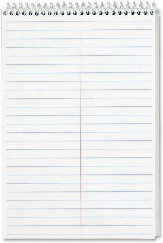 TOPS Steno Books, 6in x 9in, Gregg Ruled, 80 Sheets, Pack Of 12