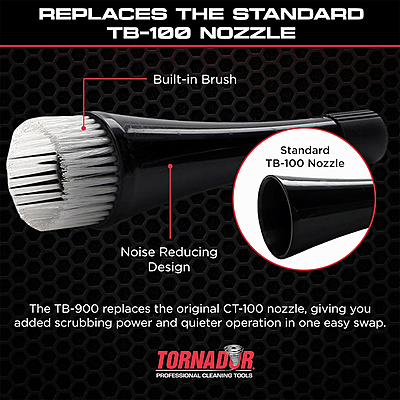 Tornador brosse conique TB-900