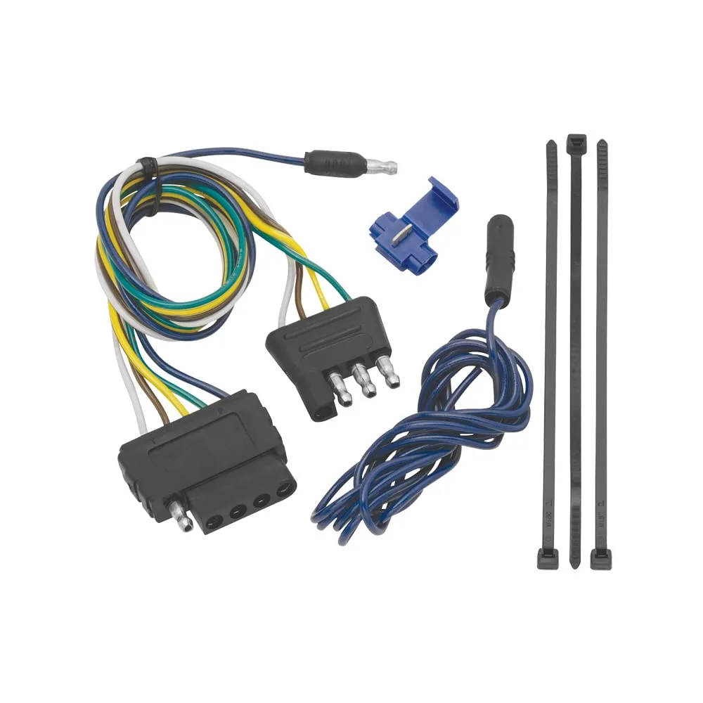 Draw-Tite Tow Ready 20136 4-Flat to 5-Flat Connector Assembly, Black