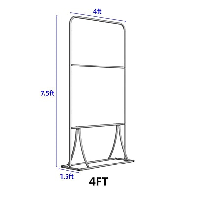 Custom Tower Fabric Banner Stand