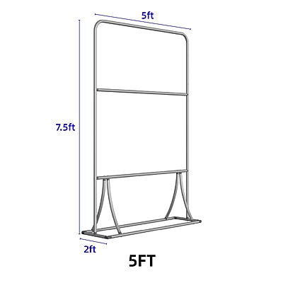 Custom Tower Fabric Banner Stand