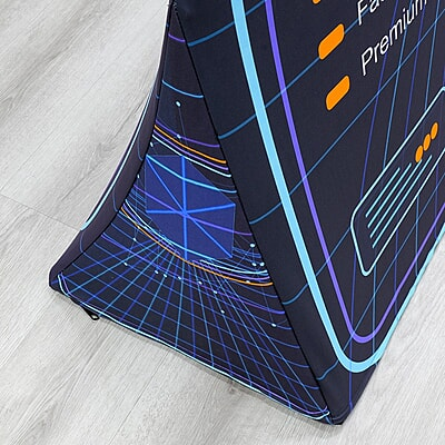 Custom Tower Fabric Banner Stand