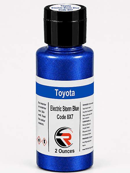 Toyota Electric Storm Blue Code 8X7 (TB1-8X7-02) Toyota Electric Storm Blue Code 8X7 (TB1-8X7-02)