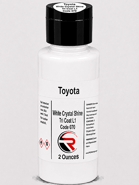 Toyota White Crystal Shine Tri Coat Layer 1 Code 070 (TW1-070-L1-02) Toyota White Crystal Shine Tri Coat Layer 1 Code 070 (TW1-070-L1-02)