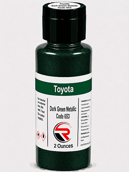 Toyota Dark Green Code 6S3 (TM2-6S3-02)