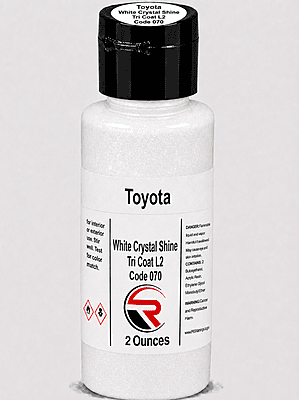 Toyota White Crystal Shine Tri Coat Layer 2 Code 070 (TW1-070-L2-02)
