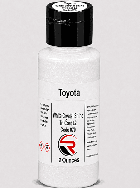Toyota White Crystal Shine Tri Coat Layer 2 Code 070 (TW1-070-L2-02) Toyota White Crystal Shine Tri Coat Layer 2 Code 070 (TW1-070-L2-02)