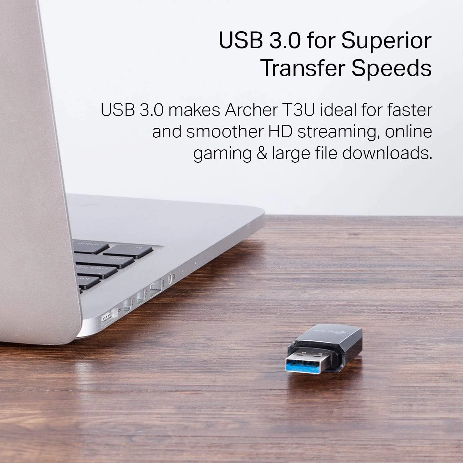 TP-Link AC1300 USB WiFi Adapter(Archer T3U)- 2.4G/5G Dual Band Wireless Network Adapter for PC Desktop, MU-MIMO WiFi Dongle
