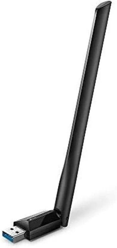 TP-Link USB WiFi Adapter for Desktop PC, AC1300 USB 3.0 Wireless Dual Band Network Adapter with High Gain Antenna(Archer T3U