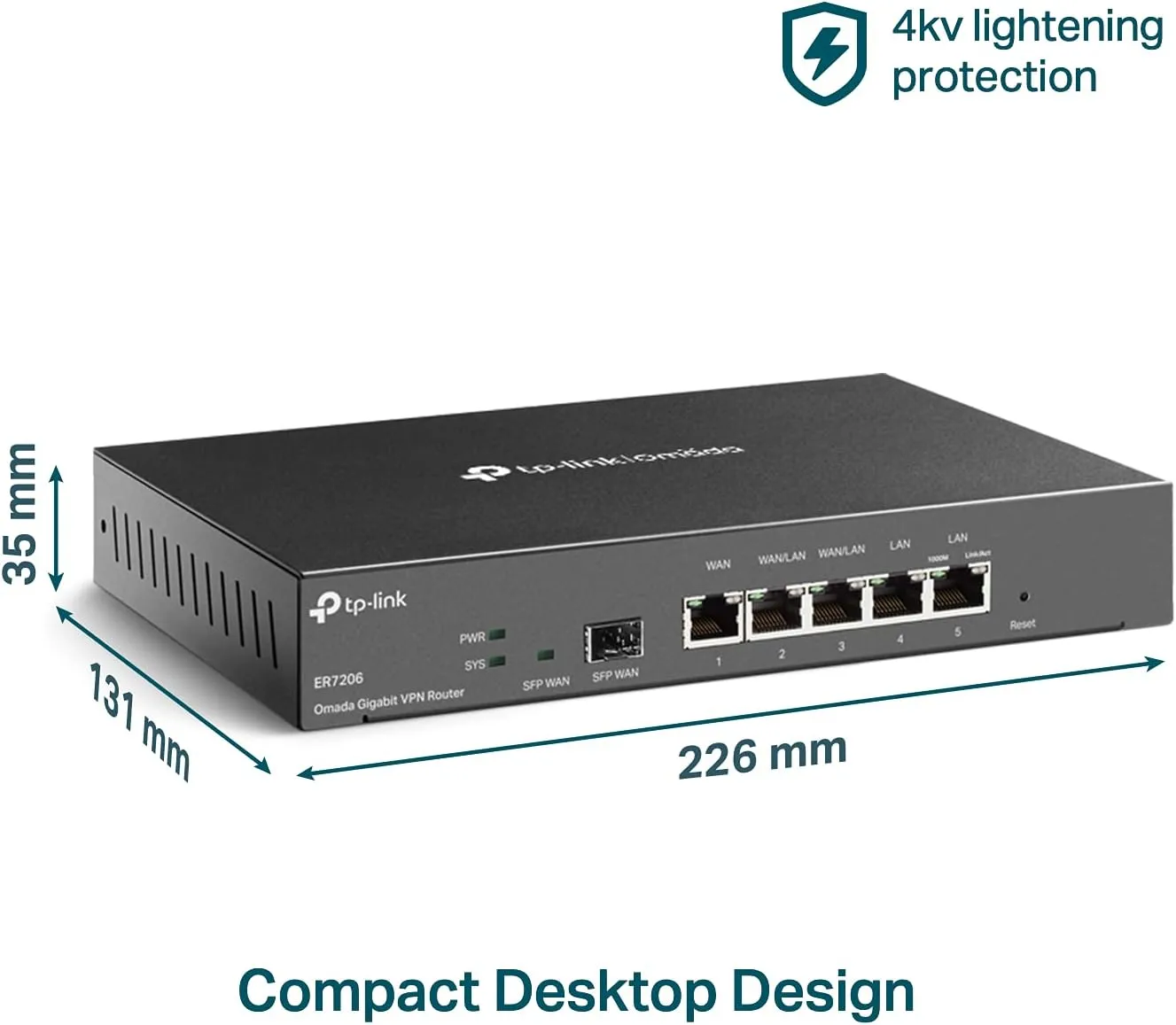 TP-Link Omada Multi-WAN VPN Router with Omada SDN