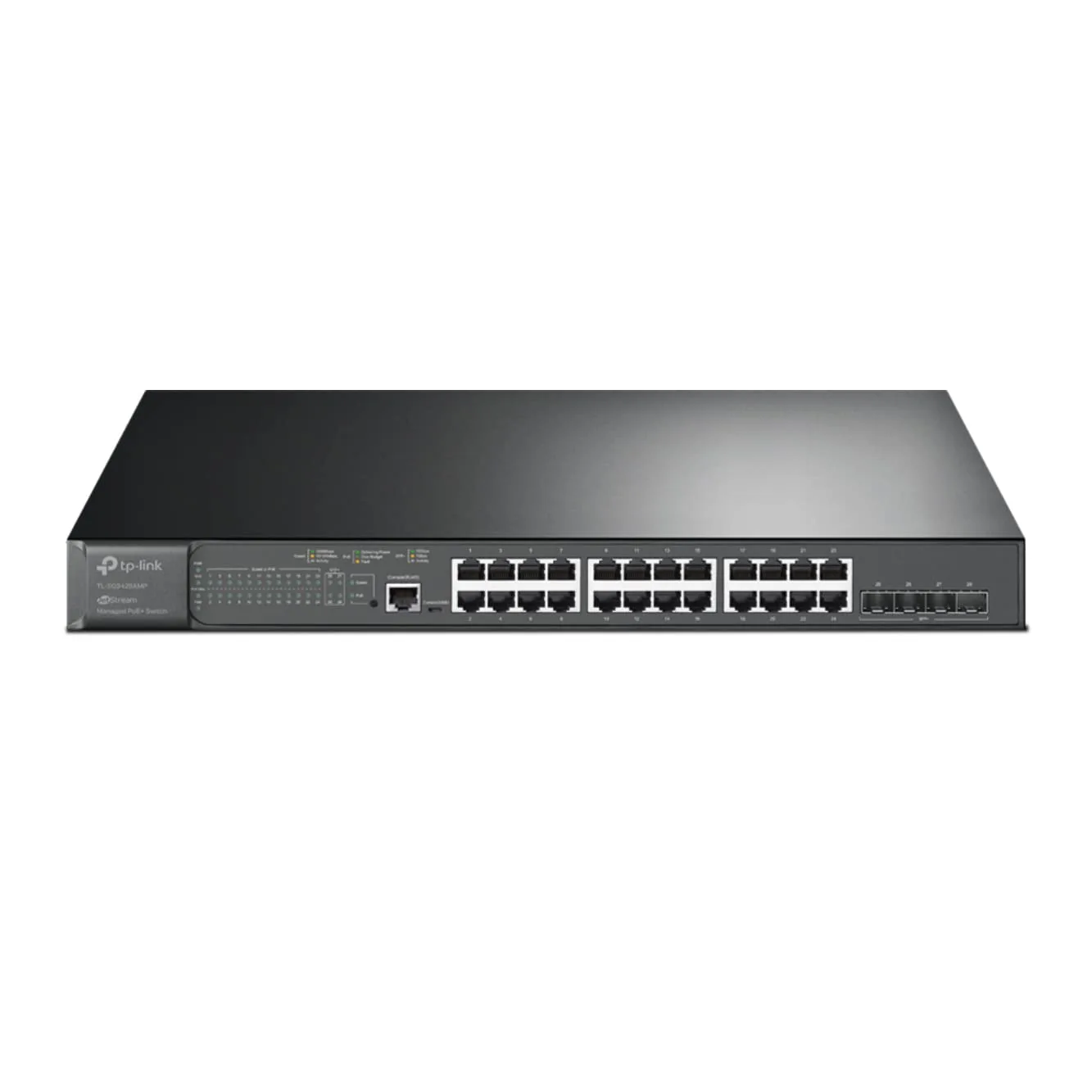 TP-LINK L2+ Managed PoE Switch with 4 x 10Gb SFP+