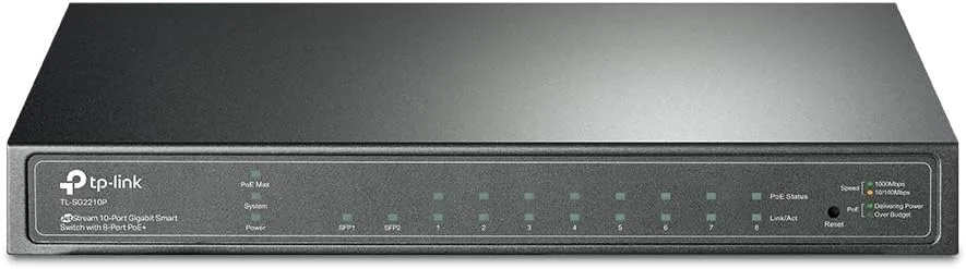 TP-LINK JetStream 8-Port Gigabit Smart Managed PoE Switch