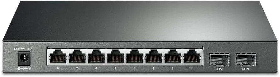 TP-LINK JetStream 8-Port Gigabit Smart Managed PoE Switch