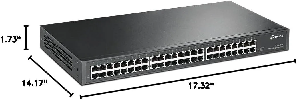TP-LINK Gigabit Unmanaged Ethernet Switch | Fanless Metal Shielded Ports
