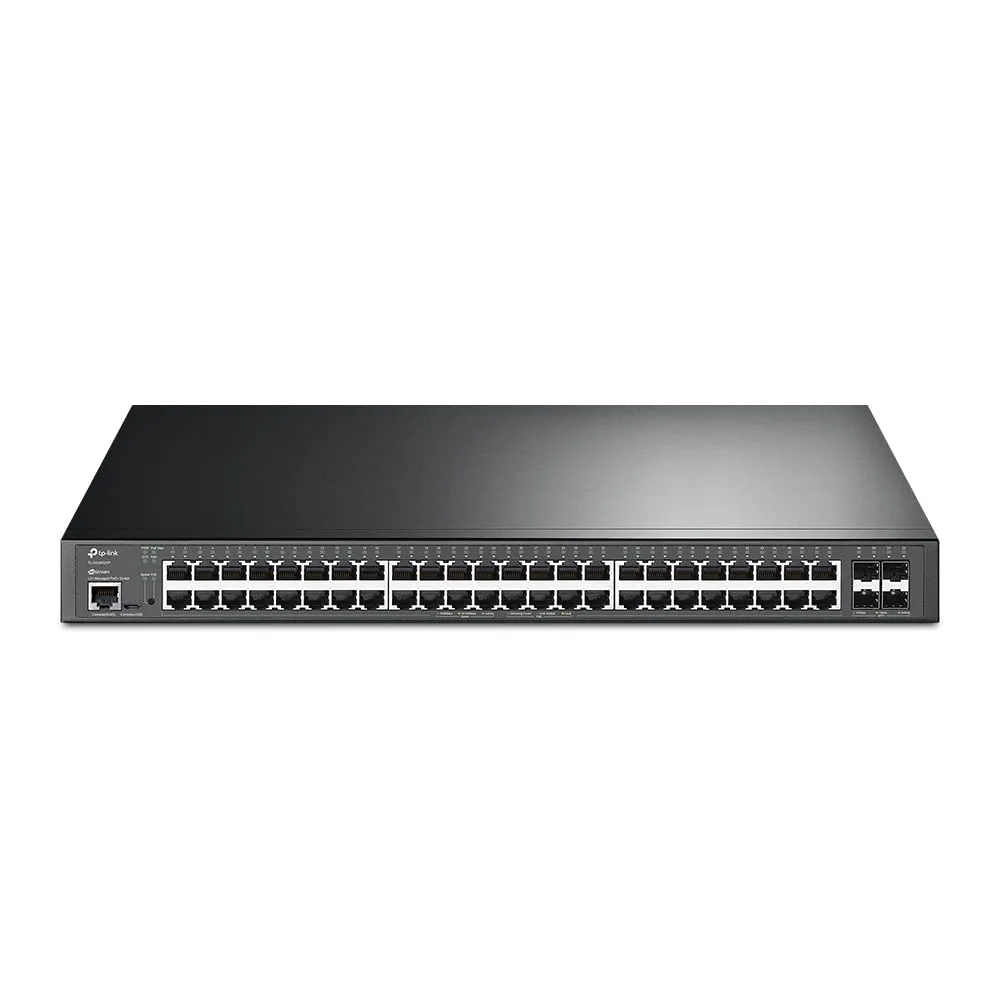 TP-LINK L2+ Managed PoE Switch with 4 x 10Gb SFP+