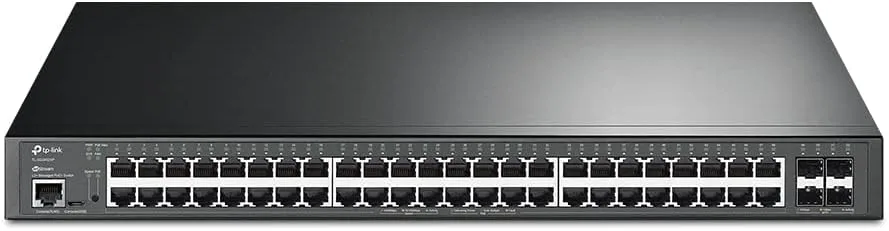 TP-LINK L2+ Managed PoE Switch with 4 x 10Gb SFP+