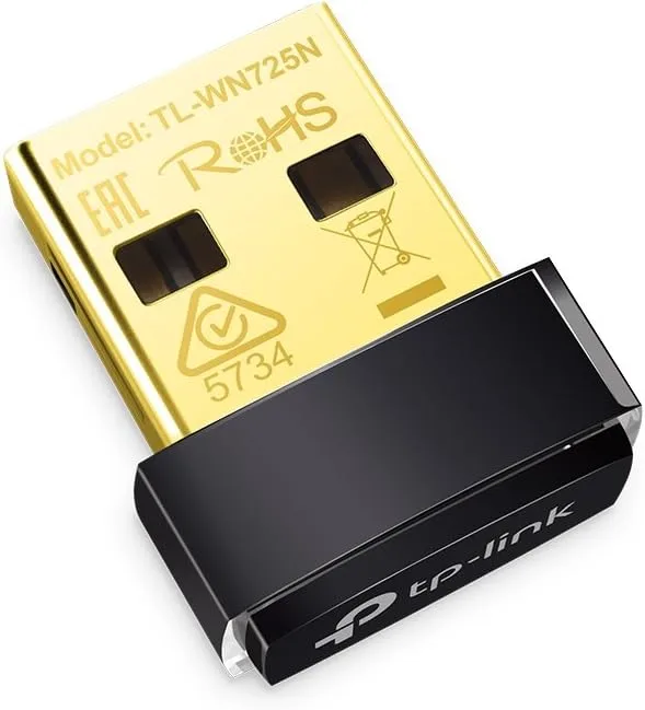TP-Link USB WiFi Adapter for PC(TL-WN725N), N150 Wireless Network Adapter for Desktop
