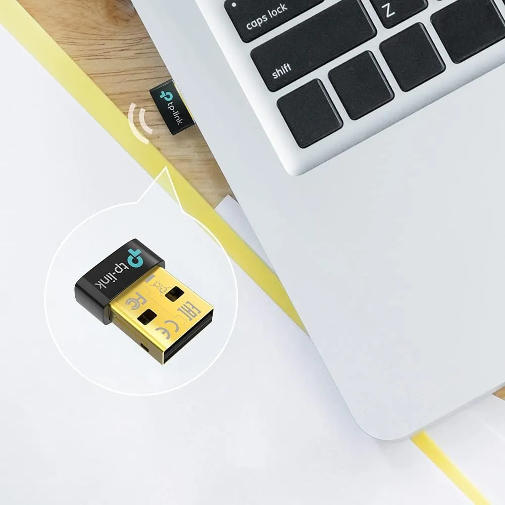TP-Link USB Bluetooth Adapter for PC, Bluetooth 5.0/5.3 Dongle Receiver, Plug and Play, Nano Design, EDR & BLE