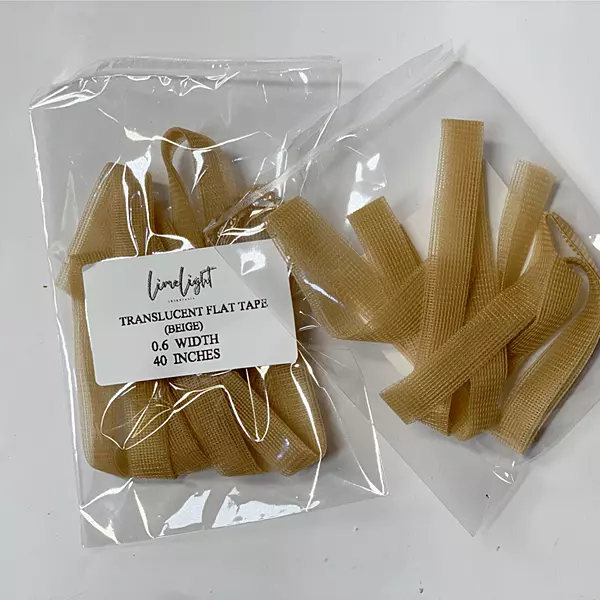 Translucent flat tape