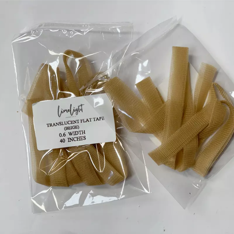 Translucent flat tape