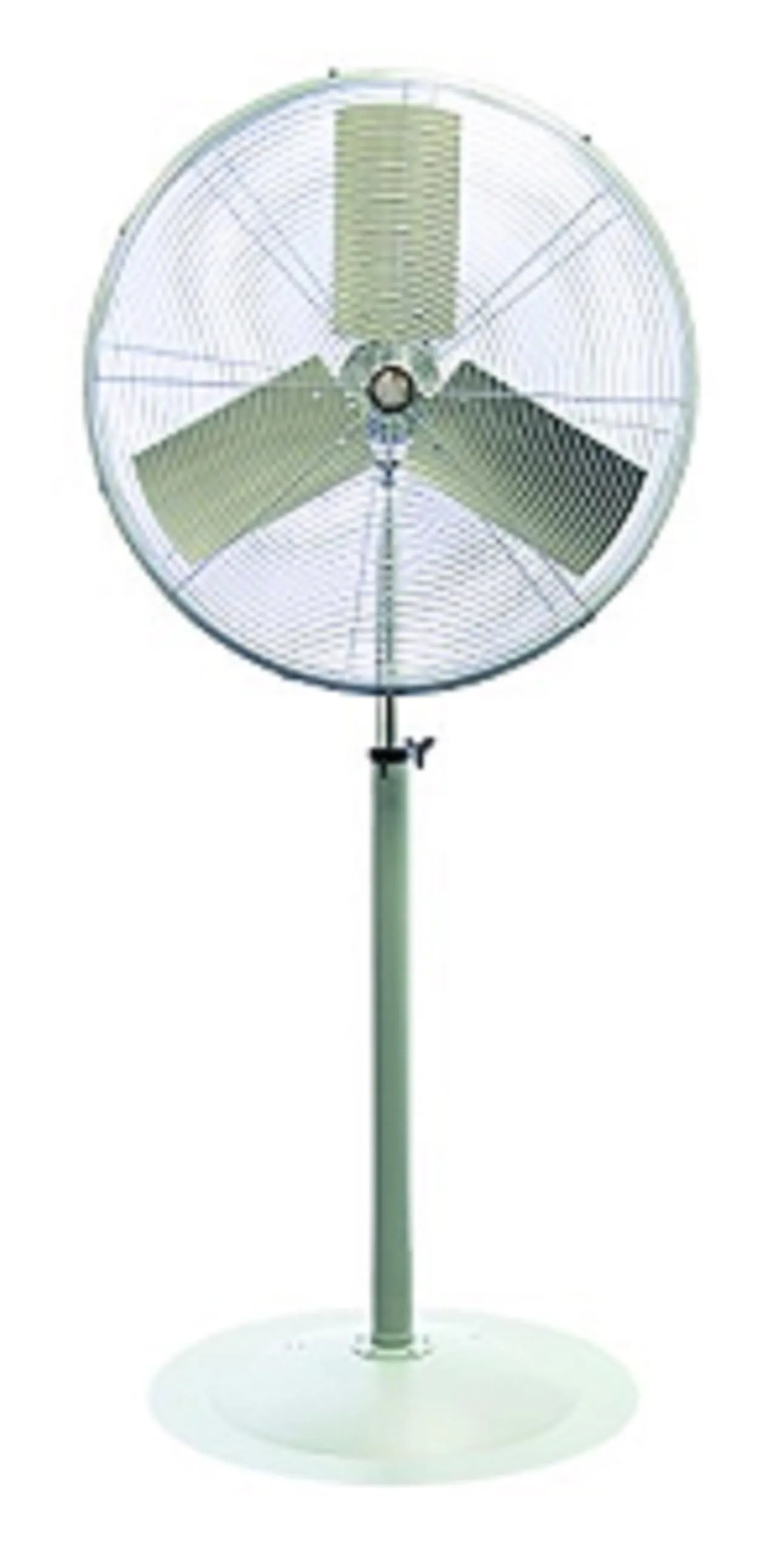 TPI Corporation ACU-30-P Unassembled Industrial Circulator and Pedestal Mount, Single Phase, 30" Diameter, 120 Volt,Grey
