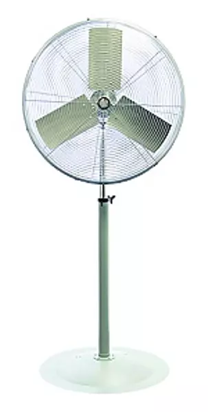 TPI Corporation ACU-30-P Unassembled Industrial Circulator and Pedestal Mount, Single Phase, 30" Diameter, 120 Volt,Grey