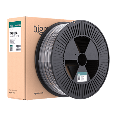 TPU - Industrial Filament - Clear - 4.5 kg TPU - Industrial Filament - Clear - 4.5 kg