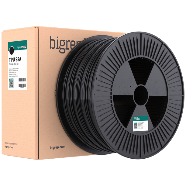 TPU - Industrial Filament - Black - 8.0 kg TPU - Industrial Filament - Black - 8.0 kg