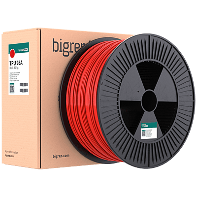 TPU - Industrial Filament - Red - 8.0 kg TPU - Industrial Filament - Red - 8.0 kg