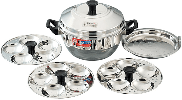 Compact Stainless steel 12 idli maker