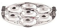Compact 21 Idli Maker Stainless with 6 idly cups